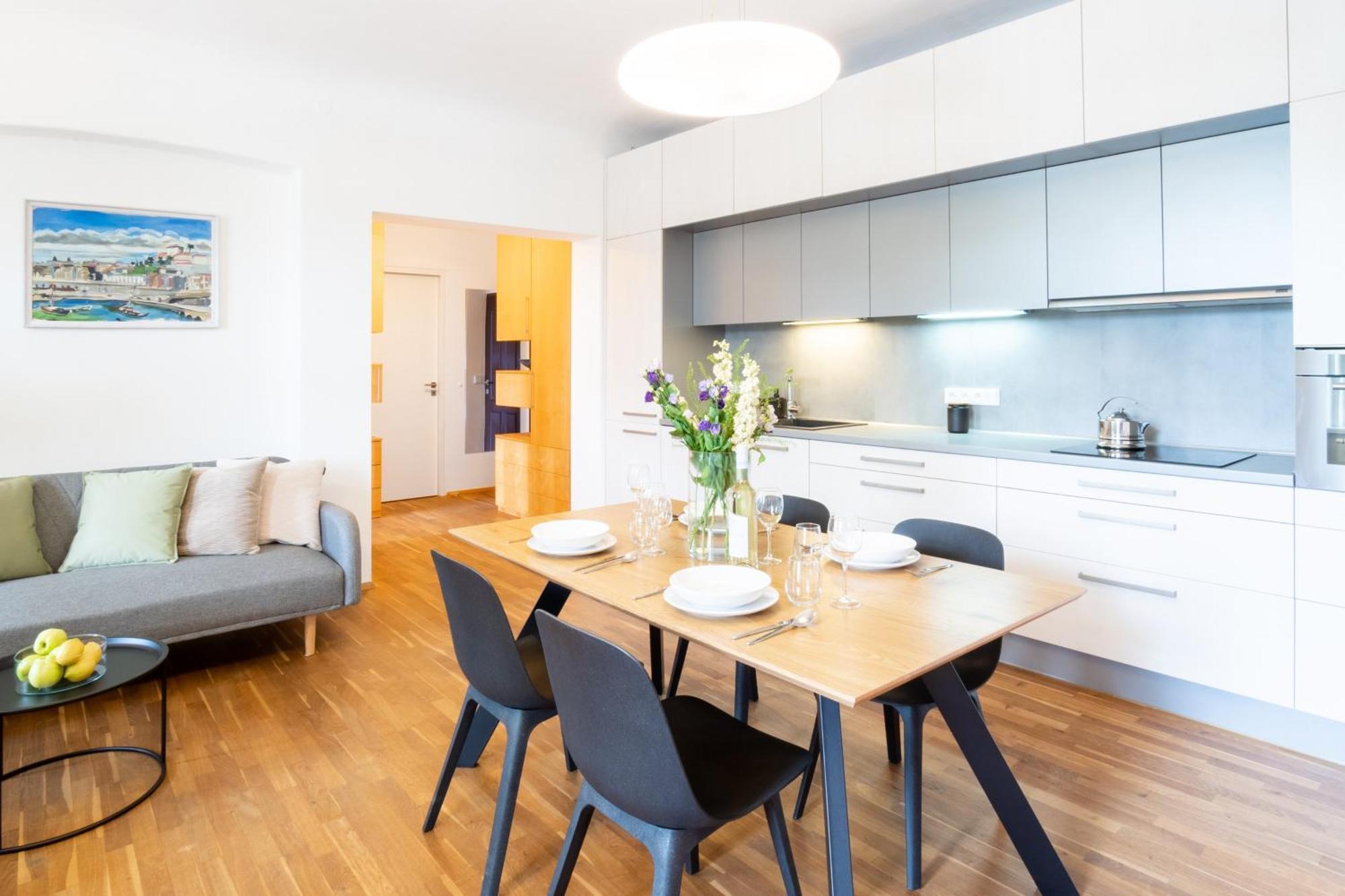 River View Apartment Prága Kültér fotó